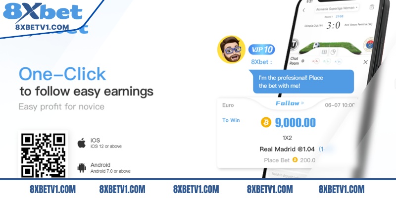Để tải app 8Xbet chỉ với 4 thao tác đơn giản