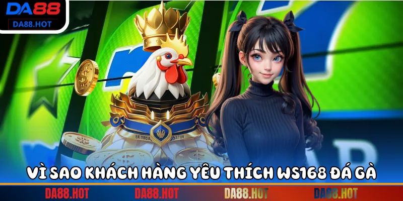 Vì sao khách hàng yêu thích Ws168 đá gà